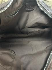 GUCCI MONOGRAM MEDIUM POP HOBO DARK BROW